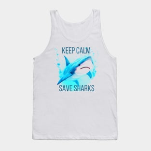 Save sharks Tank Top